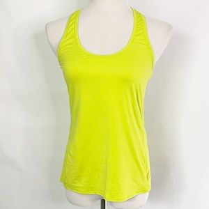Athleta Neon Yellow/Green Tank (S)